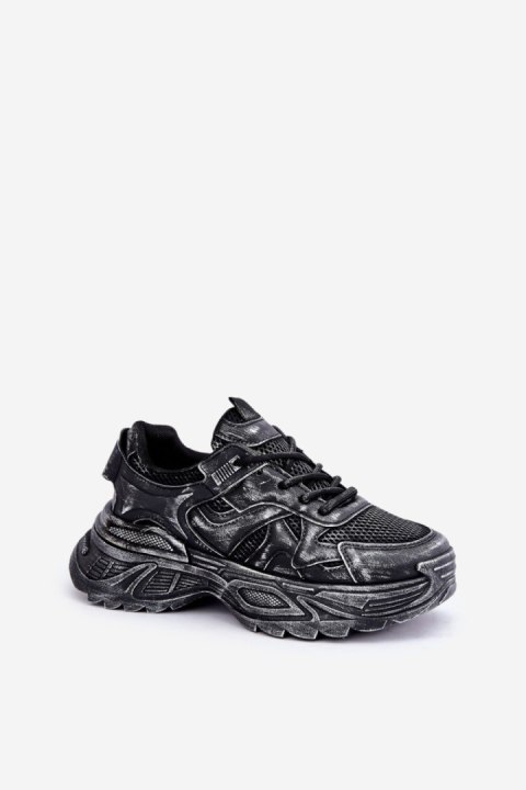Buty Sportowe Model Seladwen 8952 Black - Step in style Buty Sportowe Model Seladwen 8952 Black - Step in style