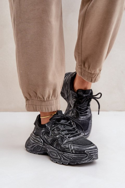 Buty Sportowe Model Seladwen 8952 Black - Step in style Buty Sportowe Model Seladwen 8952 Black - Step in style