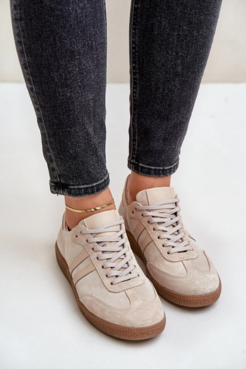 Buty Sportowe Model Zazoo N1068 Beige - Step in style Buty Sportowe Model Zazoo N1068 Beige - Step in style