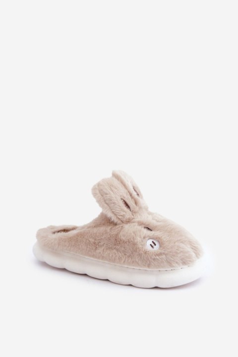 Kapcie Model Natasha FA-196 Beige - Step in style Kapcie Model Natasha FA-196 Beige - Step in style