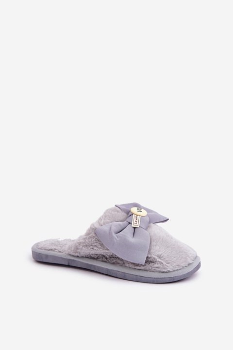Kapcie Model Olfedi FA-133 Grey - Step in style Kapcie Model Olfedi FA-133 Grey - Step in style