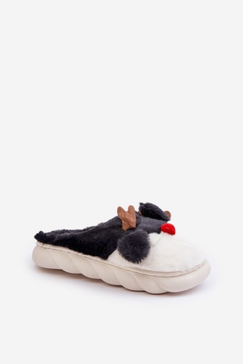 Kapcie Model Wistira 7264 Black - Step in style Kapcie Model Wistira 7264 Black - Step in style