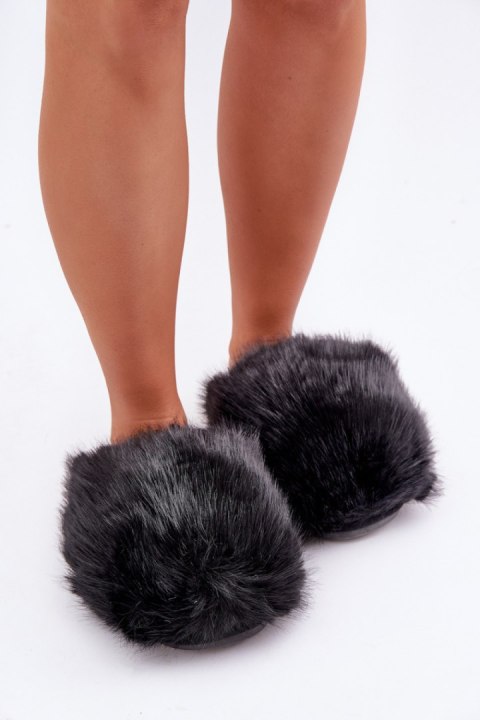 Kapcie Model Wladisa YL-327 Black - Step in style Kapcie Model Wladisa YL-327 Black - Step in style