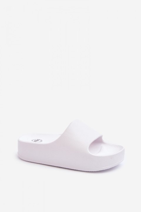 Sandał Klapki Model Airaplea 24SD19-7564 White - Step in style Sandał Klapki Model Airaplea 24SD19-7564 White - Step in style