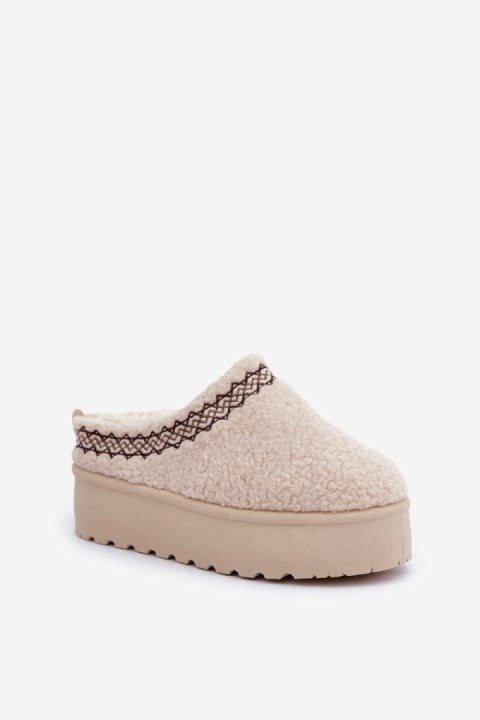 Śniegowce Model Leaniella 8909 Light Beige - Step in style Śniegowce Model Leaniella 8909 Light Beige - Step in style