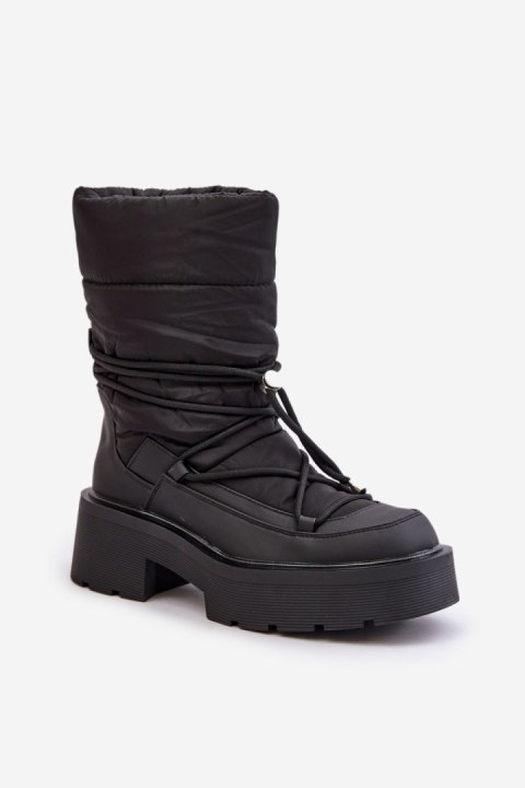 Śniegowce Model Seandriel C-319 Black - Step in style Śniegowce Model Seandriel C-319 Black - Step in style