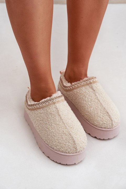 Śniegowce Model Tirissa 20211-4B Light Beige - Step in style Śniegowce Model Tirissa 20211-4B Light Beige - Step in style