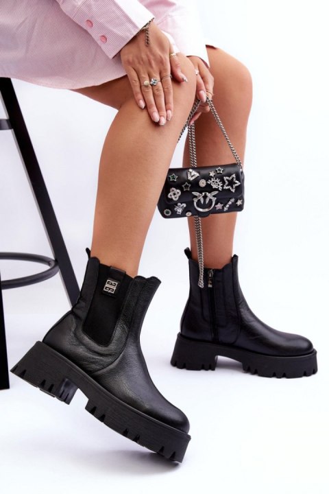 Sztyblety Model Lisencca 60453 Black - Step in style Sztyblety Model Lisencca 60453 Black - Step in style