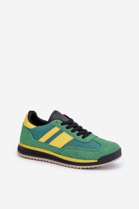 Trampki Model Sellira 8957 Green - Step in style Trampki Model Sellira 8957 Green - Step in style