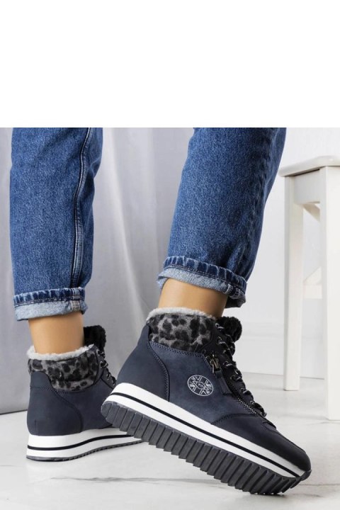 Granatowe botki LCJ-22-31-1450L Lee Cooper - Solea Granatowe botki LCJ-22-31-1450L Lee Cooper - Solea