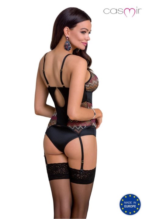 Komplet Gorset Model Lagerta Black - Casmir Komplet Gorset Model Lagerta Black - Casmir
